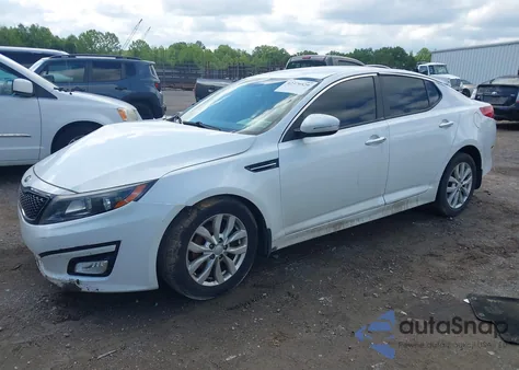 2014 Kia Optima Ex из США, поврежденный, VIN 5XXGN4A72EG313656